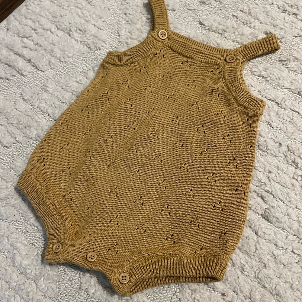 Carter's golden Knit Baby Bodysuit